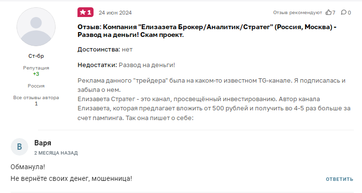 елизавета guru