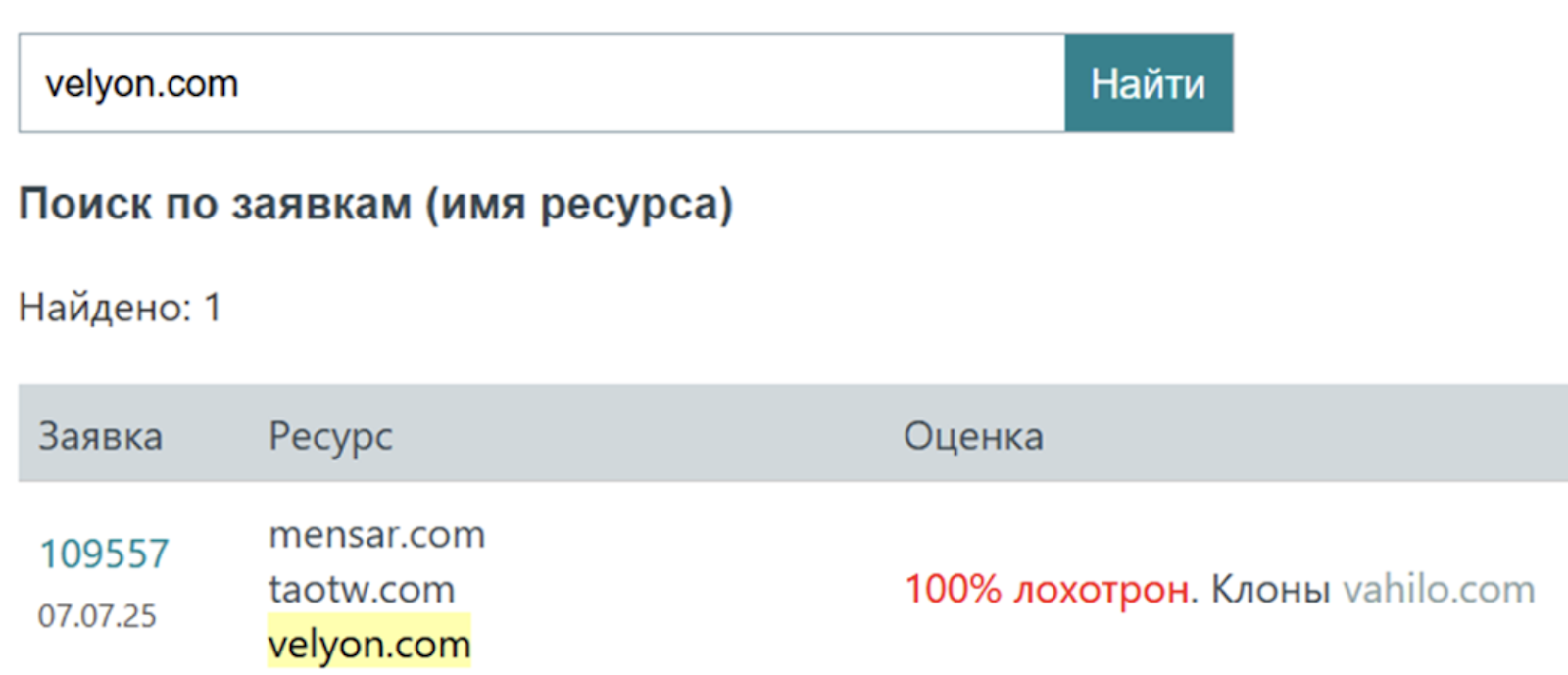 velyon обменник