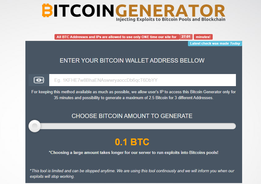 bitcoin generator org отзывы