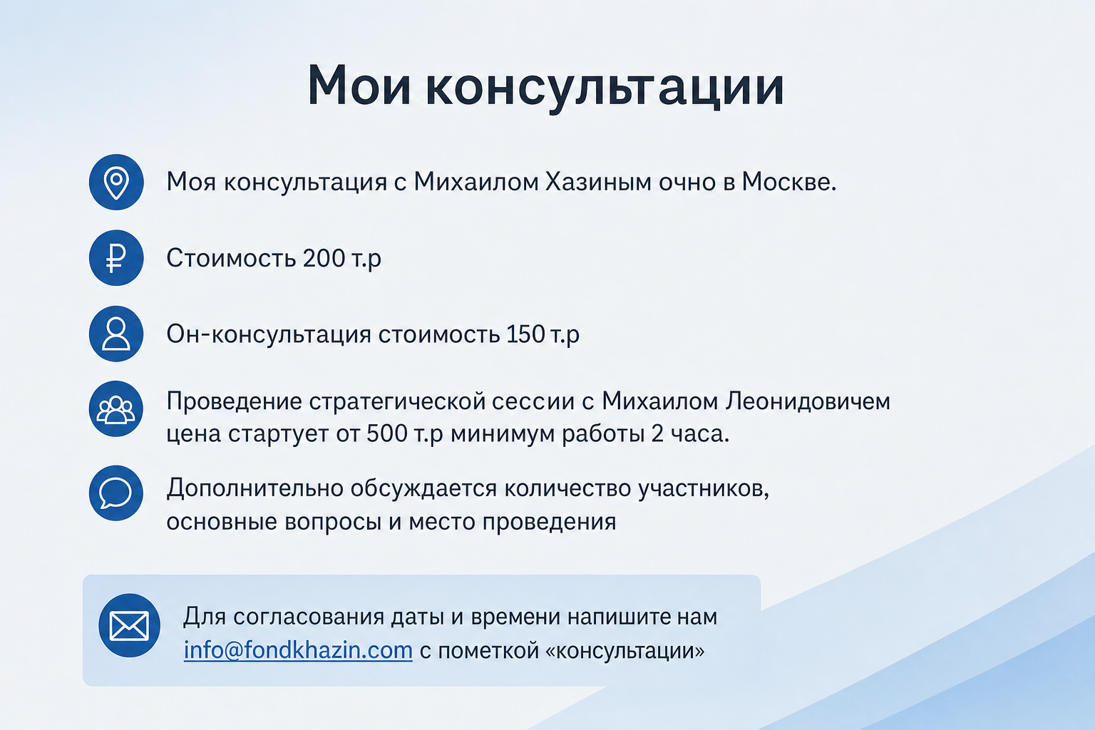 Михаил Хазин