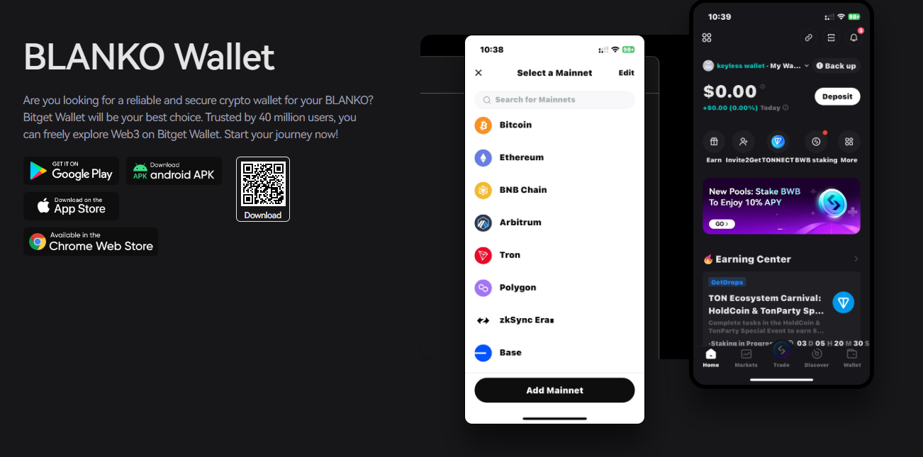 blanko wallet
