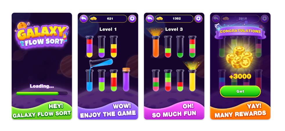 игра galaxy flow sort отзывы
