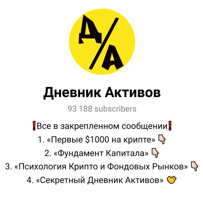 илья шинкаренко дневник активов