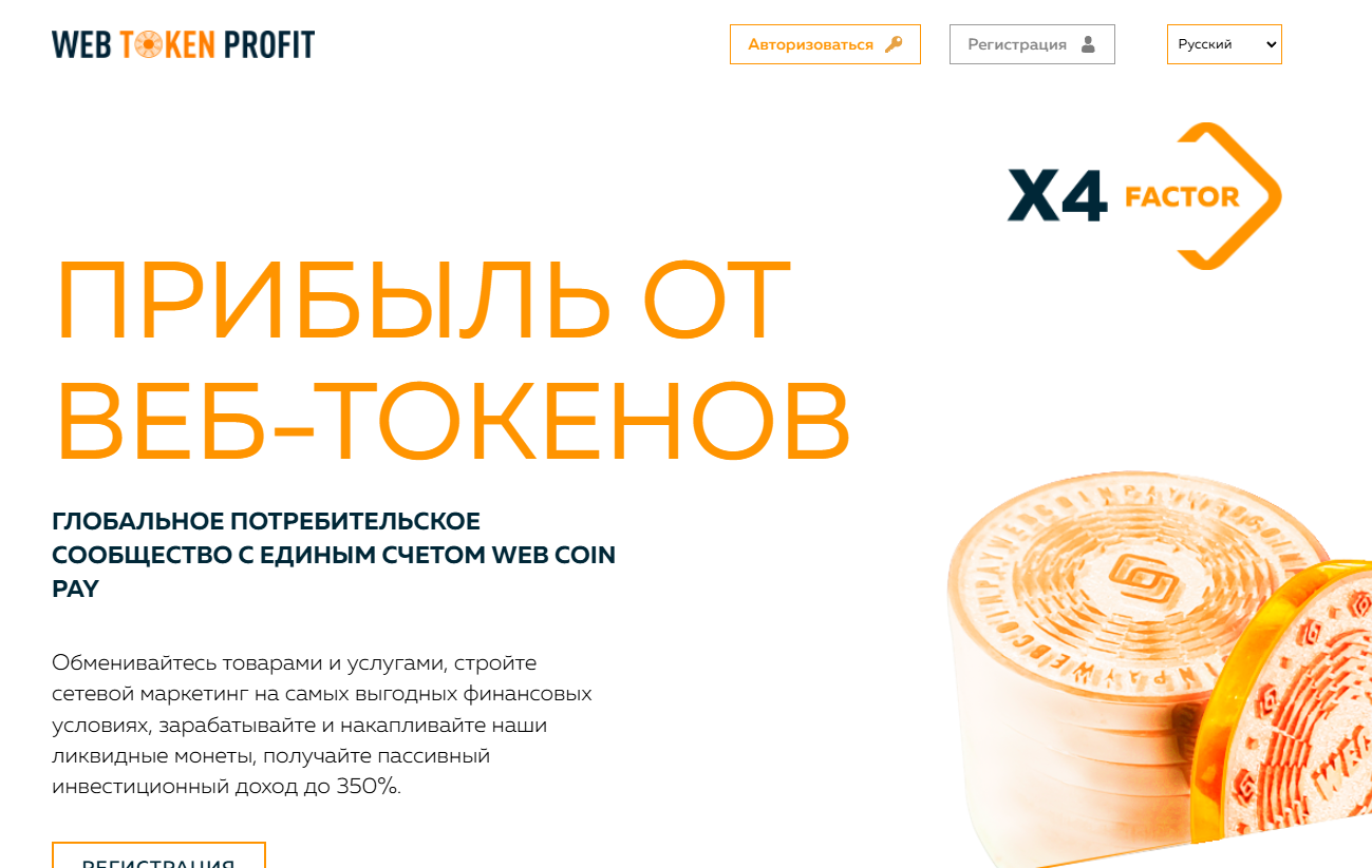 web token profit