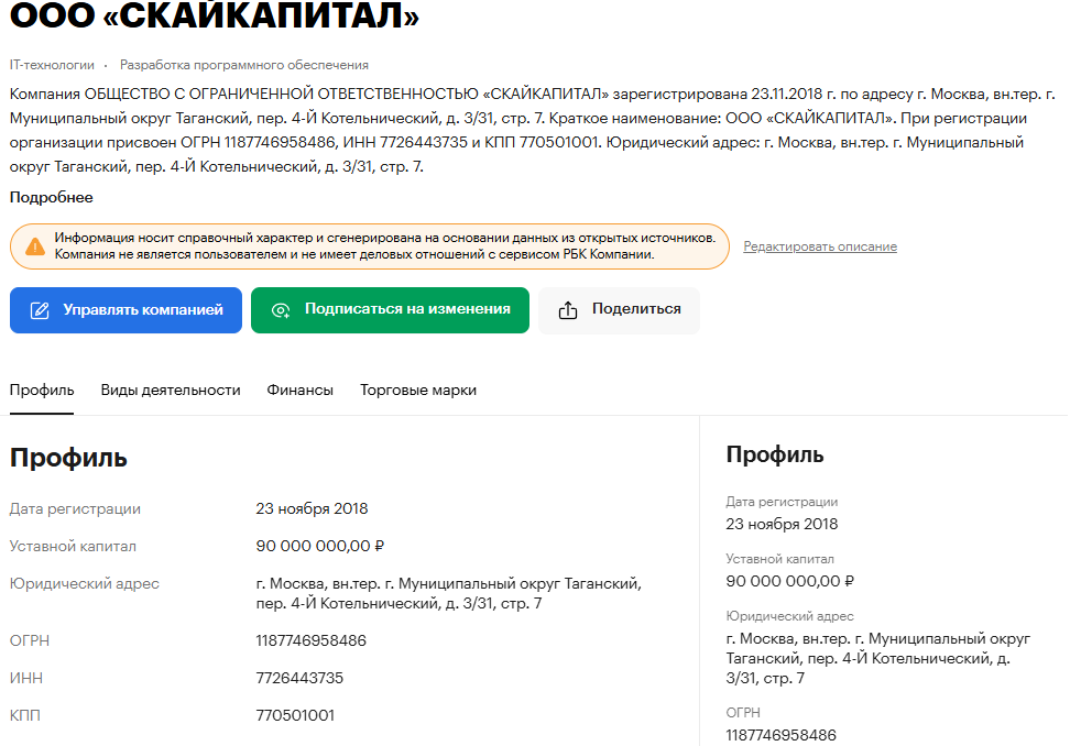 skycapital отзывы