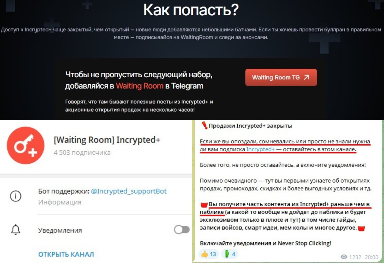 incrypted отзывы