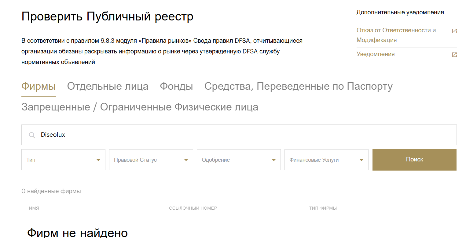 diseolux обман