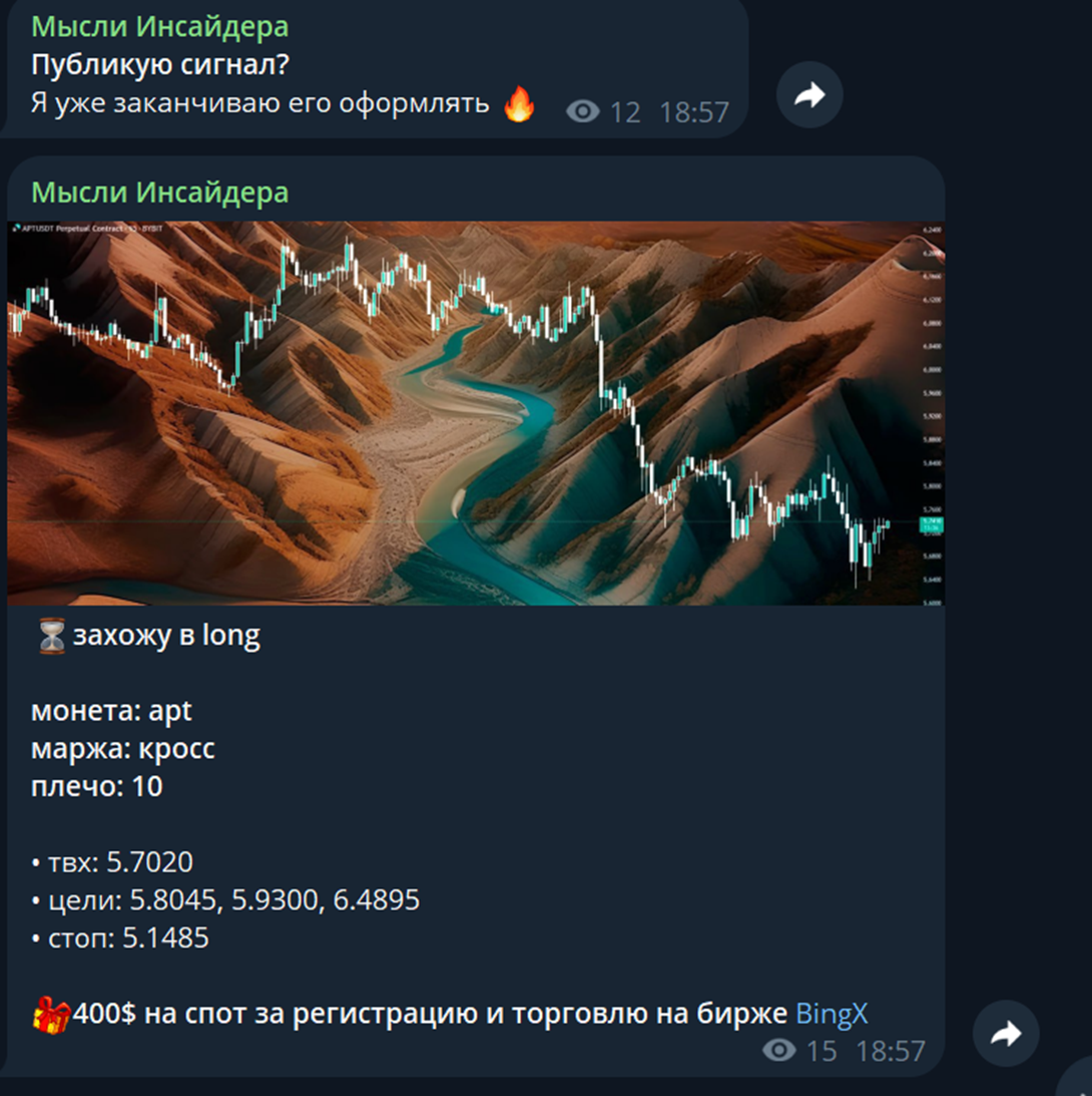 мысли инсайдера телеграм