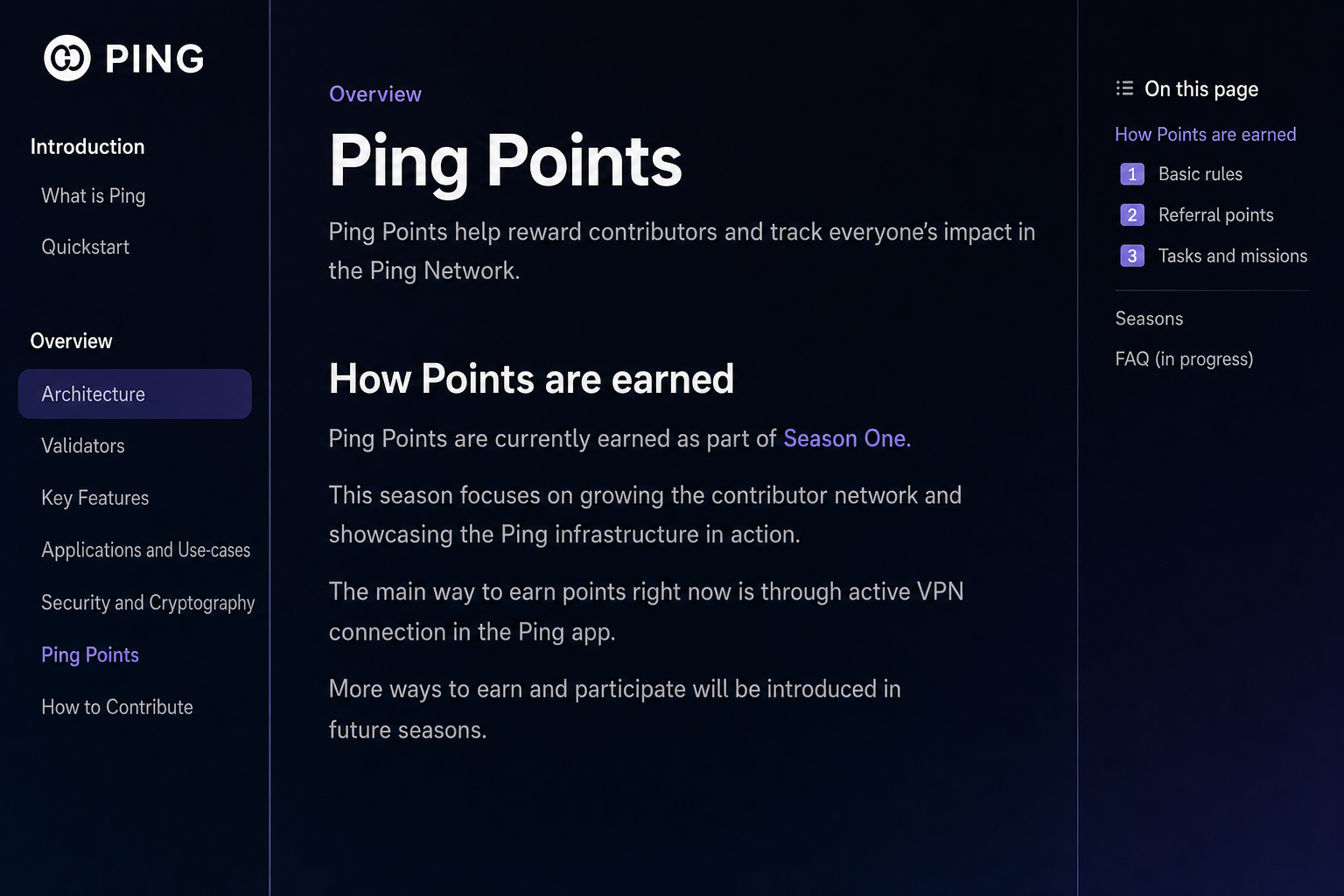 Ping Network