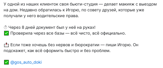 ГосАвтоДоки Игорь РФ