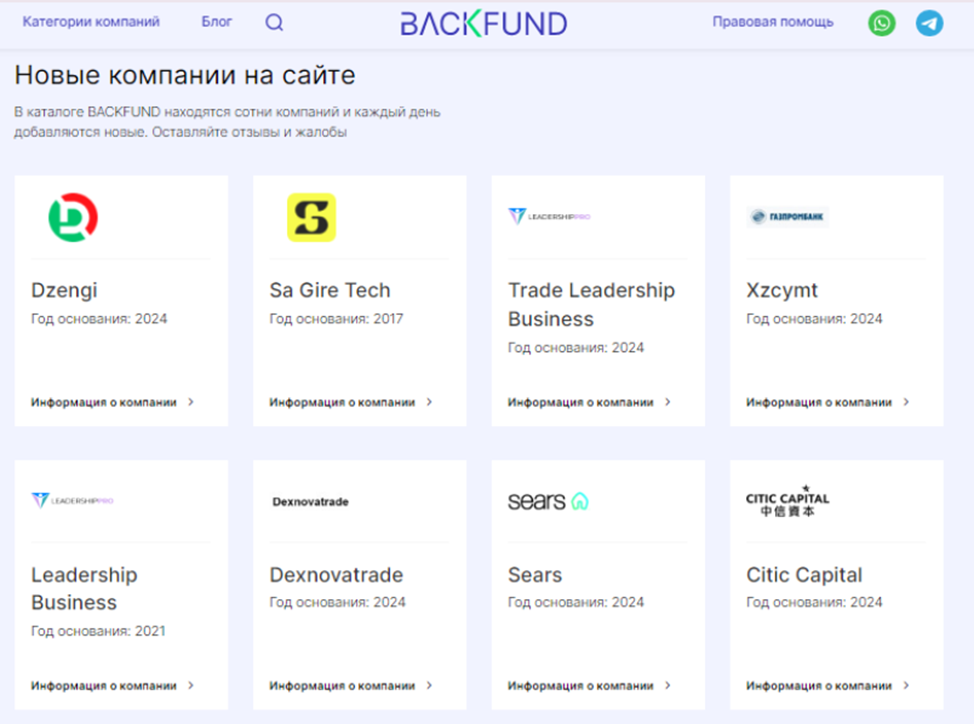 backfund net отзывы
