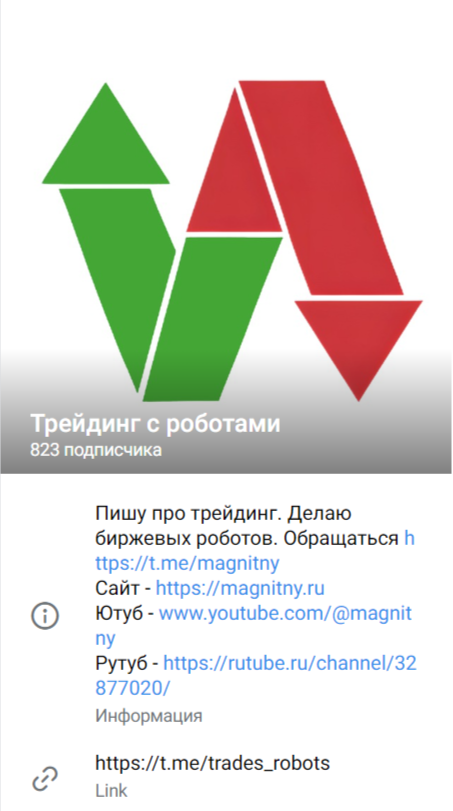 Трейдинг с роботами