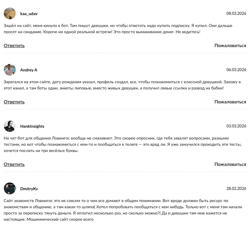 lovingos site отзывы