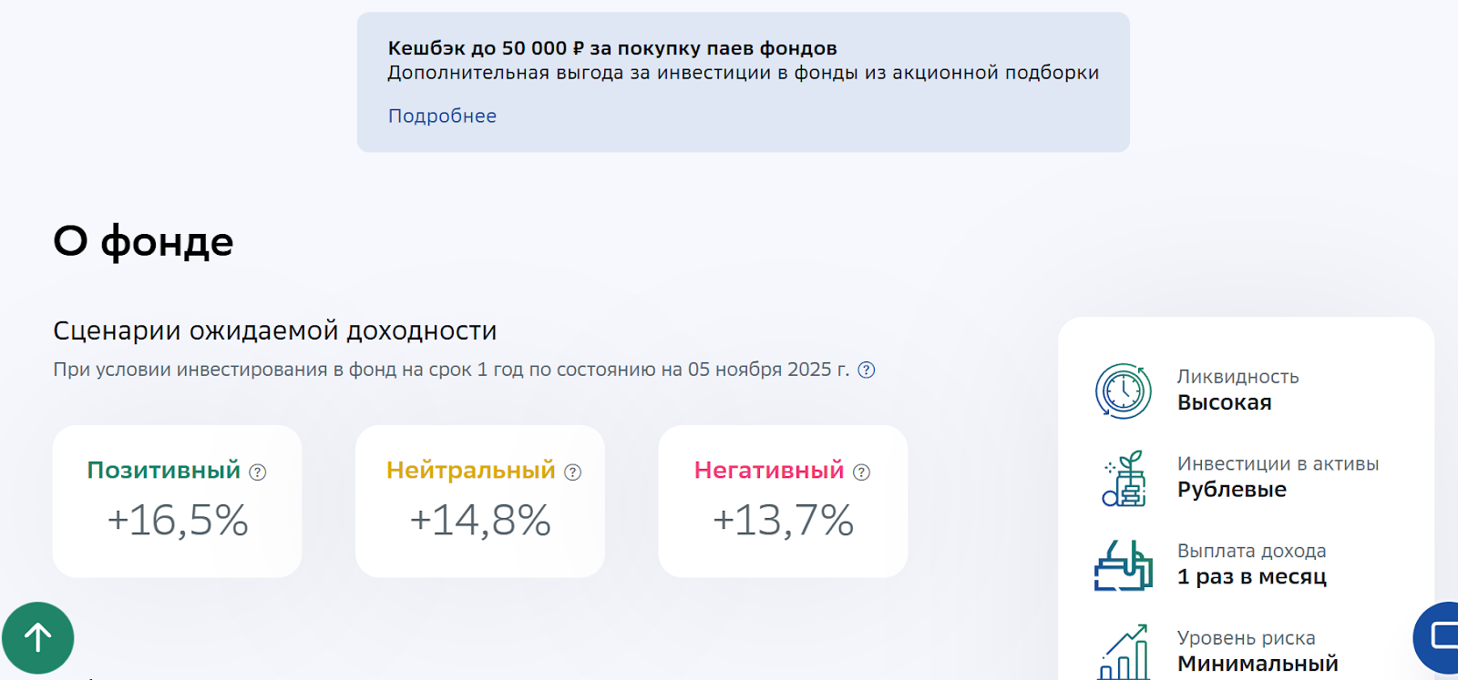 бпиф ежемесячный доход spay