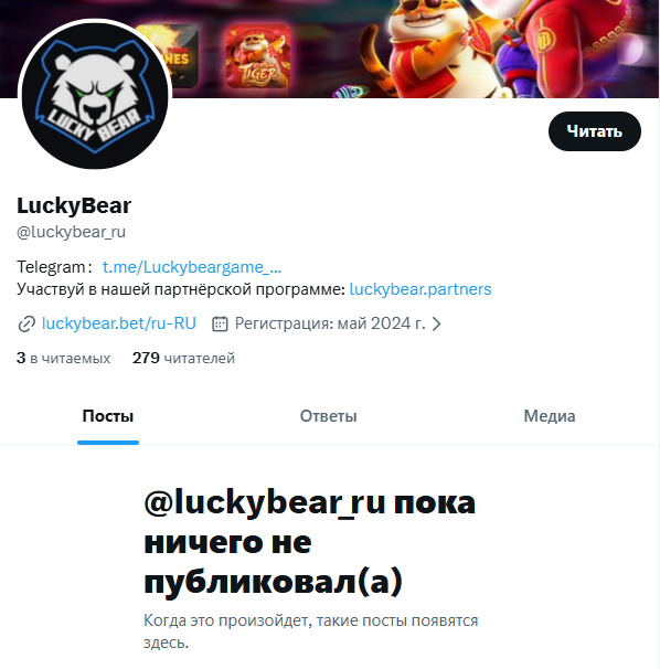 lucky bear help bot