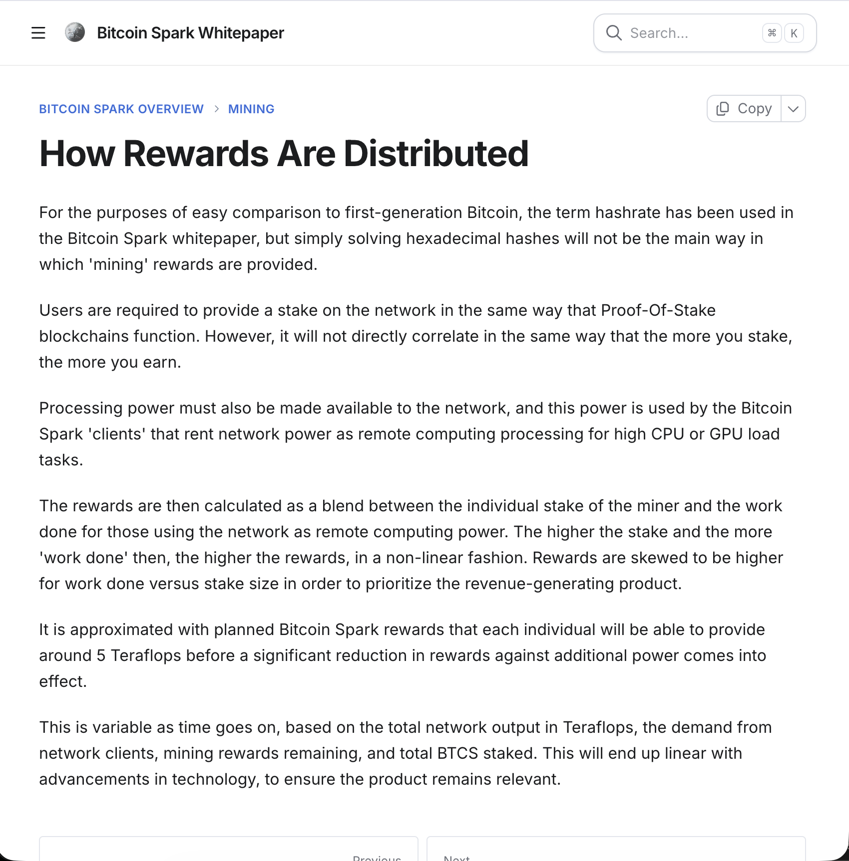 btc spark
