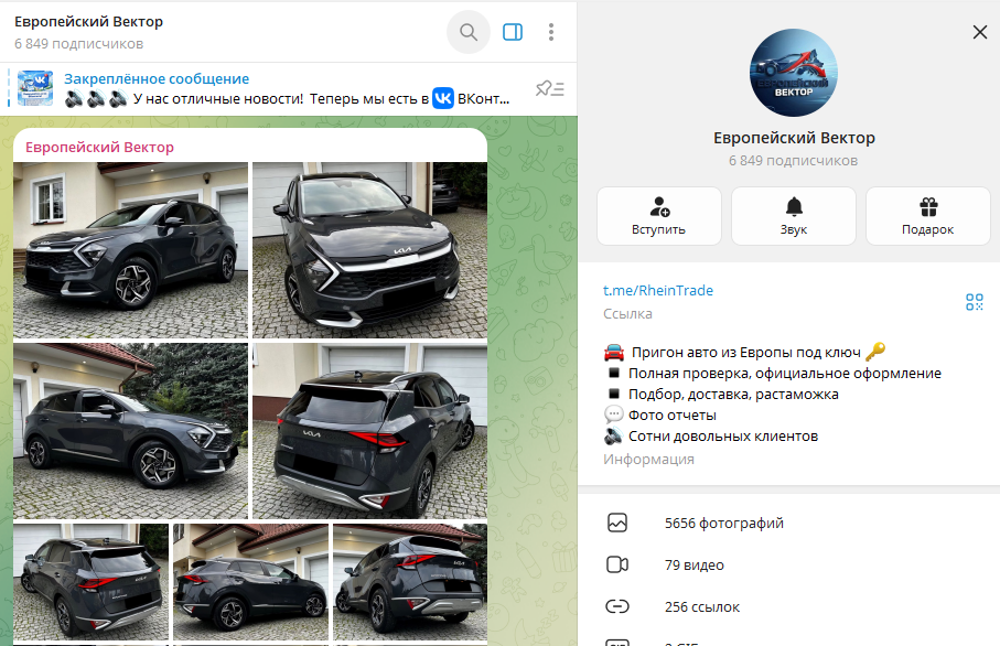 европейский вектор пригон авто отзывы