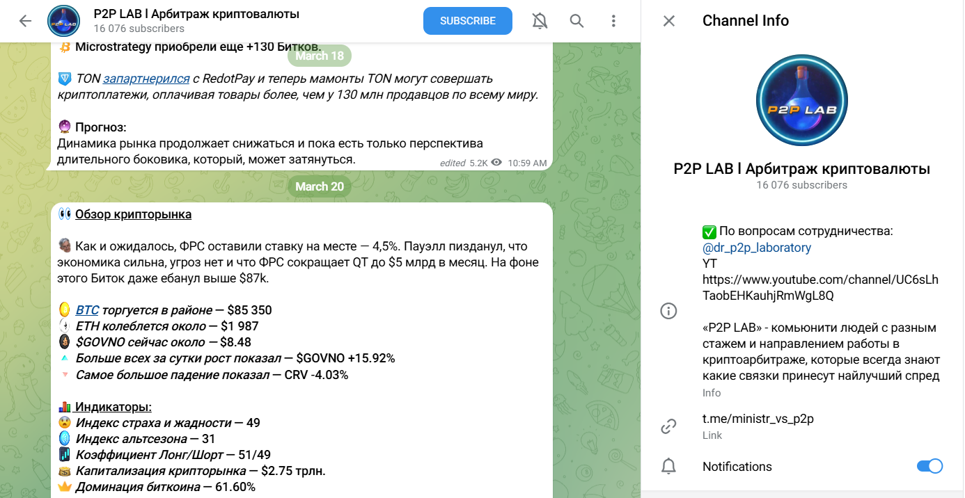 p2p lab отзывы