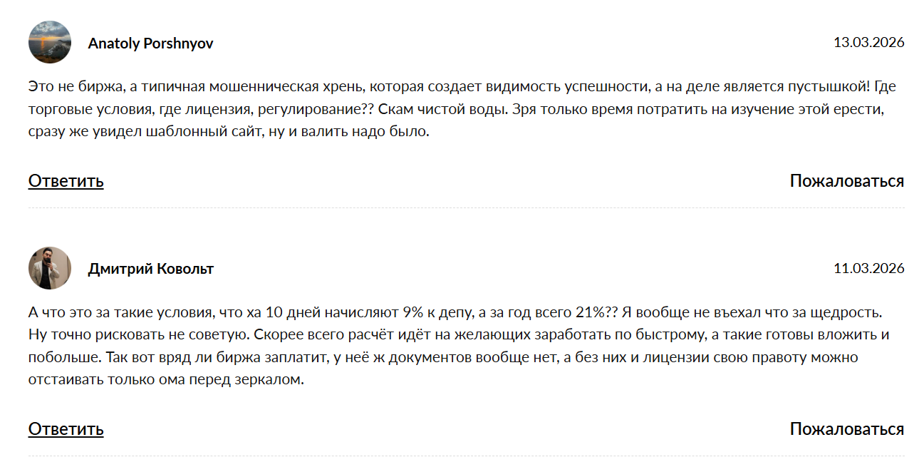 биржа xbitnet отзывы