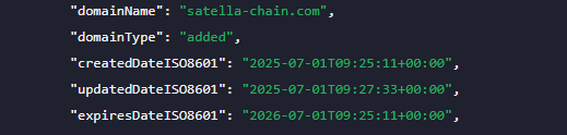 satella chain com отзывы